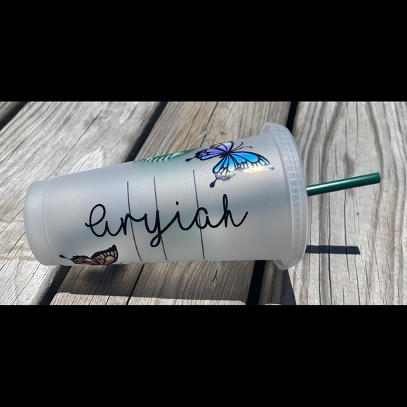 Starbucks butterfly tumbler - Picture 3 of 6